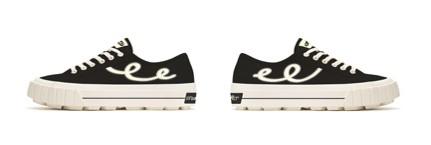 GEN E COLLECTION LOW TOP - BLACK